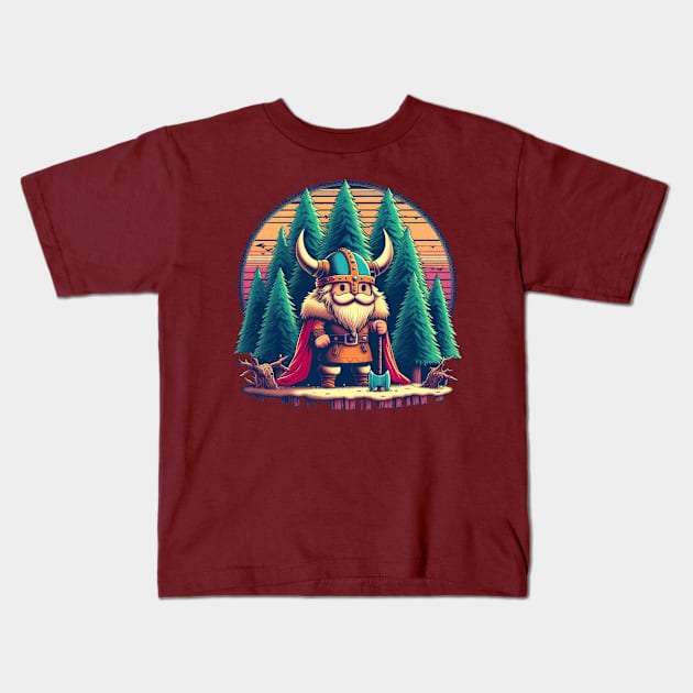 Little Viking V3 Kids T-Shirt by LarsonBrosSupplyCo